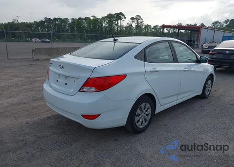 2016 Hyundai Accent Se from USA, damaged, VIN KMHCT4AE3GU074940